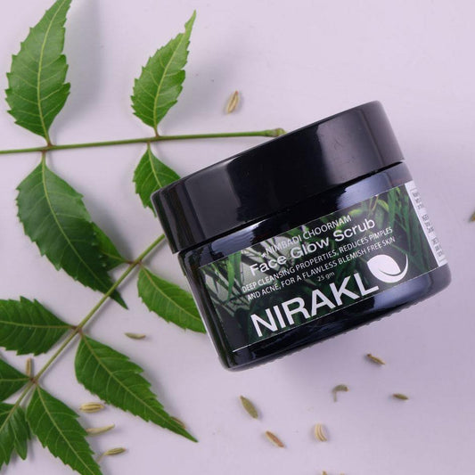 Face Glow Pack | Nirakle Nimbadi Choornam | For Deep Cleansing | For a Flawless Blemish Free Skin - Nirakle