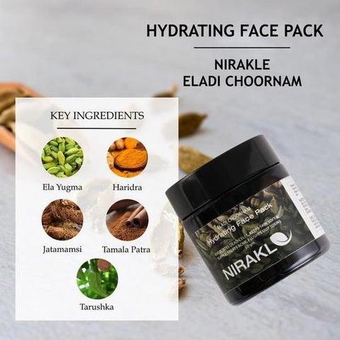Nirakle Eladi Choornam Hydrating Face Pack - Nirakle